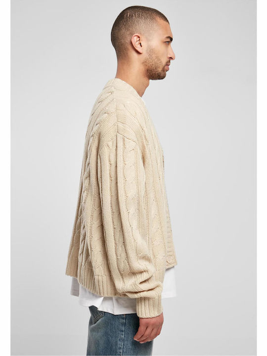 Cardigan Tricotat pentru Bărbați cu Nasturi Softseagrass