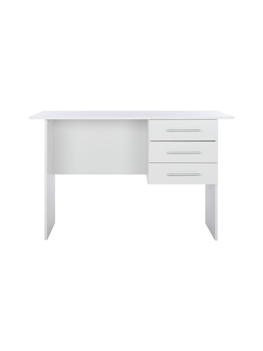 Γραφείο Ensley Ξύλινο Λευκό 120x60x76εκ.
