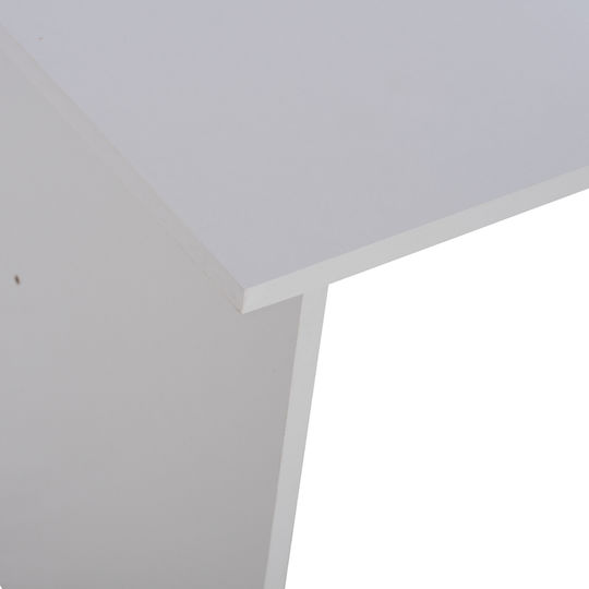 Desk Ensley Wooden White 120x60x76cm