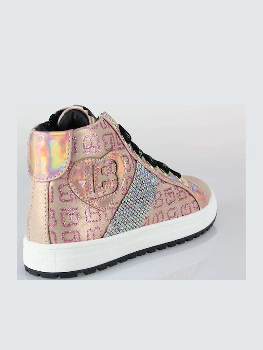Παιδικά Sneakers High Ροζ