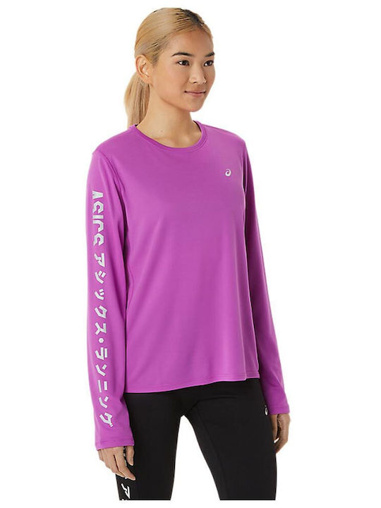 Katakana Damen Bluse Kurzärmelig Fuchsie