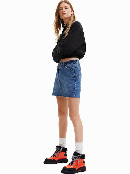 Γυναικείο Crop Top Μακρυμάνικο Μαύρο