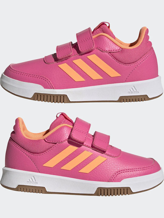 Tensaur Sport Training Hook and Loop Παιδικά Sneakers με Σκρατς Pulse Magenta / Beam Orange / Cloud White