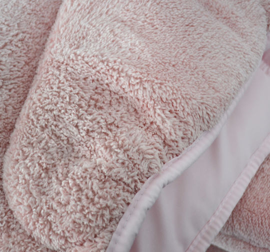 Saray Home Duvet Cover Set Double 200x240cm Softwell Pink 3pcs 300 GSMGsm