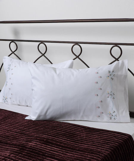 Silk Fashion Σετ με Φάσα Λευκό 46x70cm 6978000002716 Silk Fashion Σετ με Φάσα Λευκό 46x70cm 6978000002716