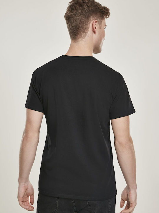 Merchcode Lion King Logo T-shirt σε Μαύρο χρώμα