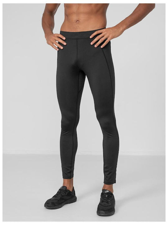 4F Functional Herren Sportleggings Lang Schwarz