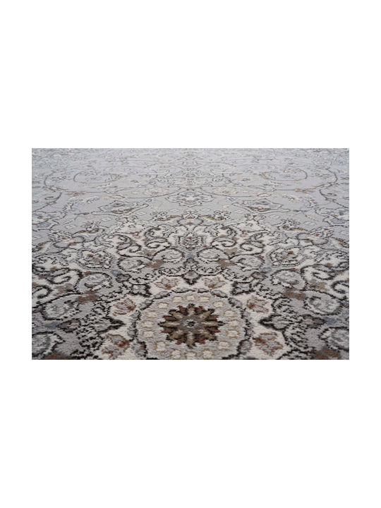 Ragolle Da Vinci Bedroom Rug Set White / Beige / Elephant 3 Pieces
