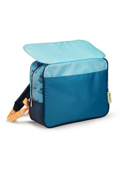 Lilliputiens Super Marius School Bag Backpack Kindergarten Light Blue