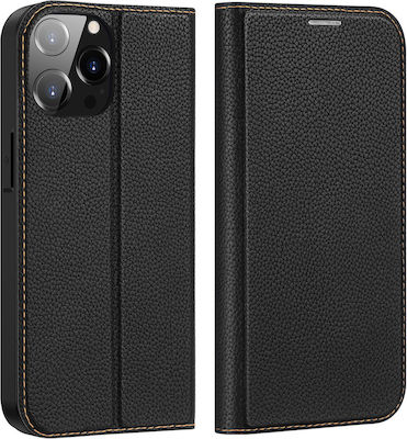 Dux Ducis Skin X2 Synthetic Leather Book Black (iPhone 14 Pro Max)