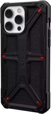 UAG Monarch Plastic Back Cover Durable Kevlar Black (iPhone 14 Pro Max)