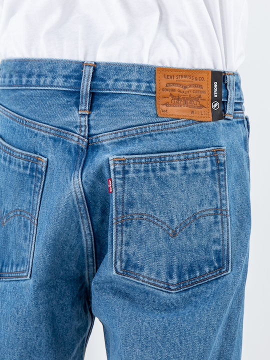 Herren Jeanshosen Skateboarding Skate Gekürztes Loose Baggy Anwendung Deep Groove