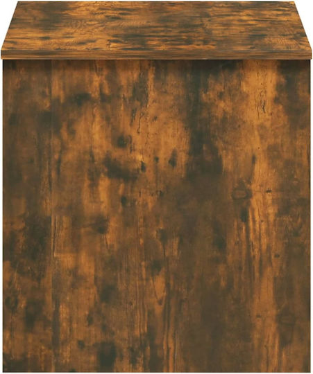 Rectangular Central Wooden Coffee Table with Lifting Mechanism Brown W102xD50.5xH52.5cm