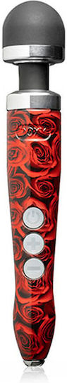 Doxy Cast 3R Vibrator Massage Wand-Massagegerät 28cm Rose Pattern