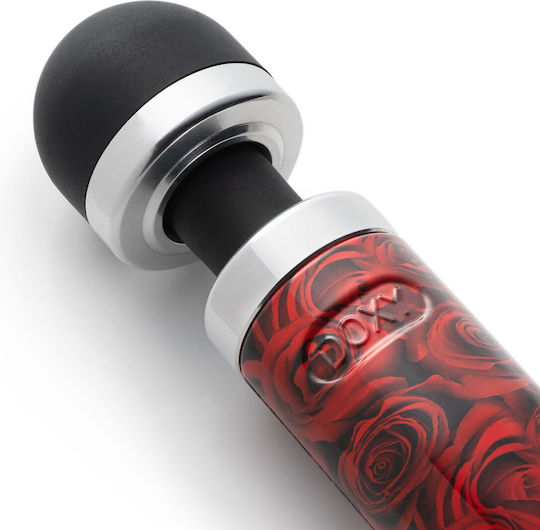 Doxy Cast 3R Vibrator Massage Wand-Massagegerät 28cm Rose Pattern