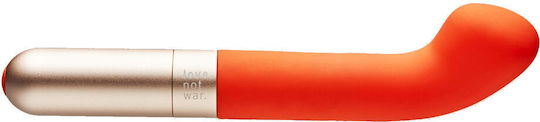 Love Not War Liebe Δονητής G-Spot 17.2cm Orange