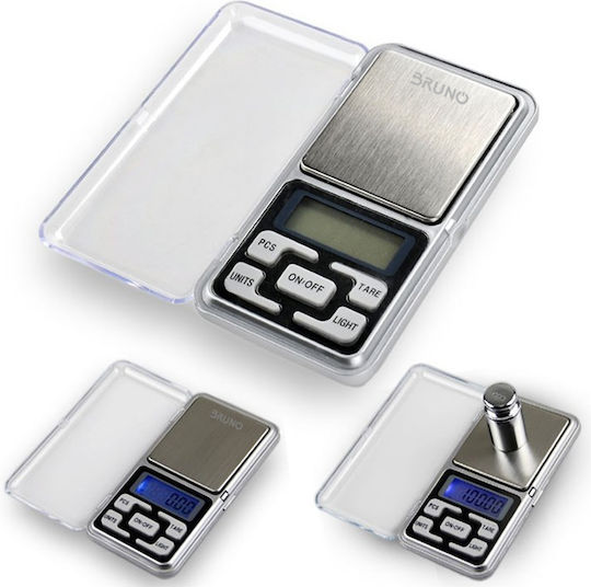 Bruno Elektronisch Präzisionswaage mit einer Wiegekapazität von 0.5kg und einer Unterteilung von 0.1gr