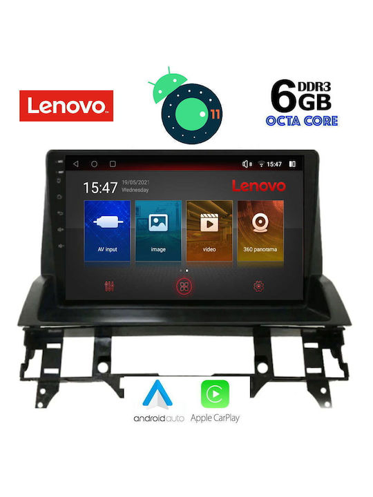 Lenovo Sistem Audio Auto pentru Mazda 6 2002-2008 (Bluetooth/USB/AUX/WiFi/GPS/Partitură) cu Ecran Tactil 10"