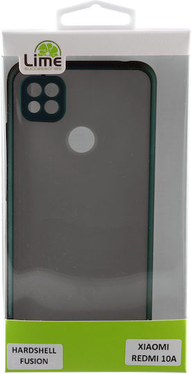 Lime Hardshell Camera Guard Back Cover Πλαστικό / Σιλικόνης Green With Yellow Keys (Redmi 10A)