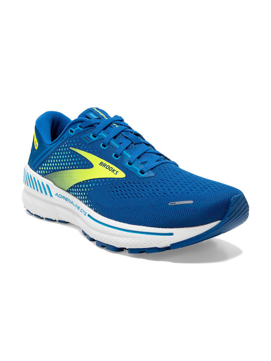 Brooks Adrenaline Gts 22 Ανδρικά Αθλητικά Παπούτσια Running Μπλε