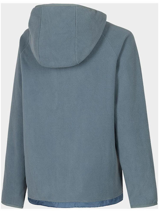 4F Women's Fleece Sweatshirt Blue