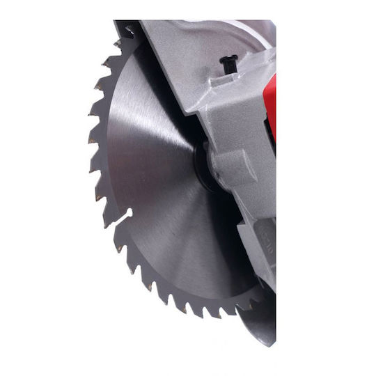 Kraft & Dele Φαλτσοπρίονο Ρεύματος με Ισχύ 2500W, Οδηγό Laser, Δίσκο Κοπής Διαμέτρου 210mm & Ταχύτητα Κοπής 4500rpm