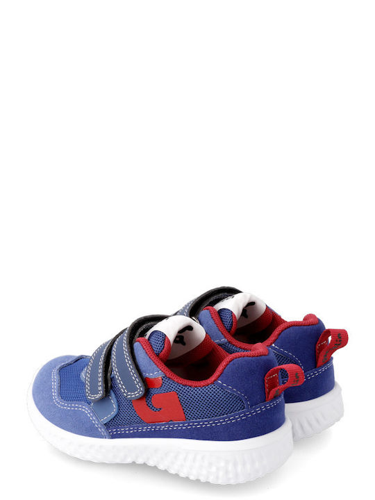 Παιδικά Sneakers με Σκρατς Μπλε