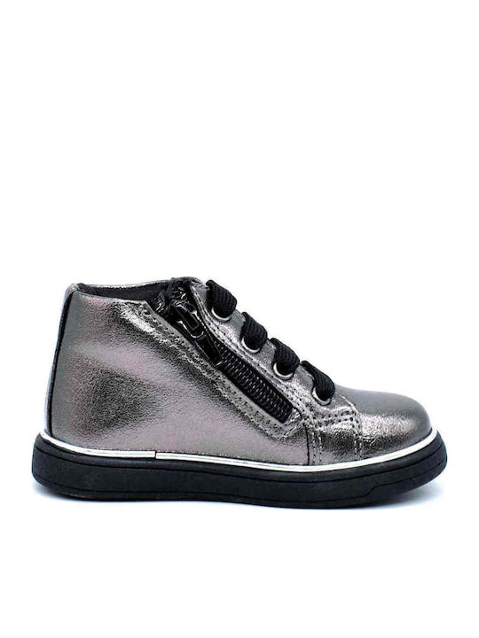Παιδικά Sneakers Ασημί