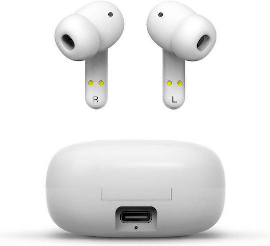 Energy Sistem Travel 6 In ear Bluetooth хендсфри Слушалки с Кутийка за Зареждане Бял