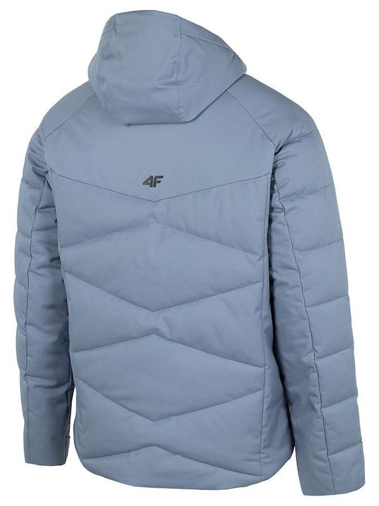 4F Men's Ski & Snowboard Jacket Blue H4Z22-KUMN007-32S