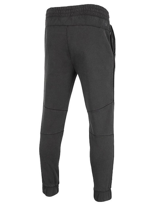 4F Men's Sweatpants with Rubber Gray