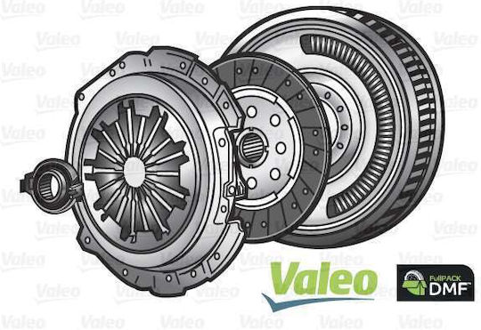 Valeo Clutch Set for Peugeot 407 2.0 HDi 135 (2004+) 136hp