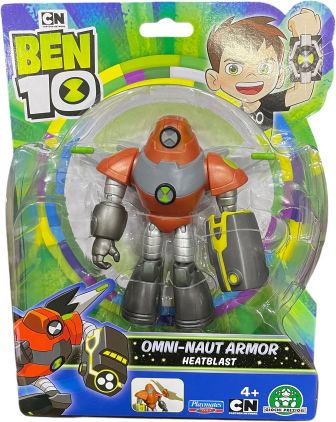 Фигура за действие Wave 16 Omni-Naut Armor Heatblast Бен 10 Heatblast