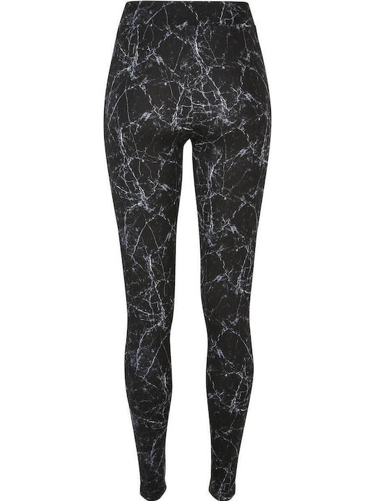 Женски Дълга легинси Black Marble
