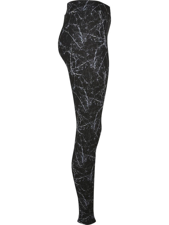 Женски Дълга легинси Black Marble