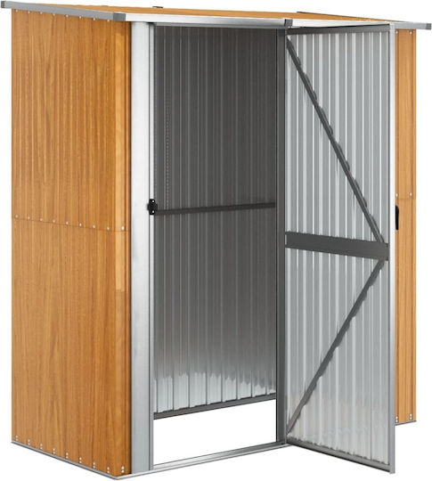 Metallic Garden Warehouse Galvanized Brown L1.805xW0.97xH2.095m