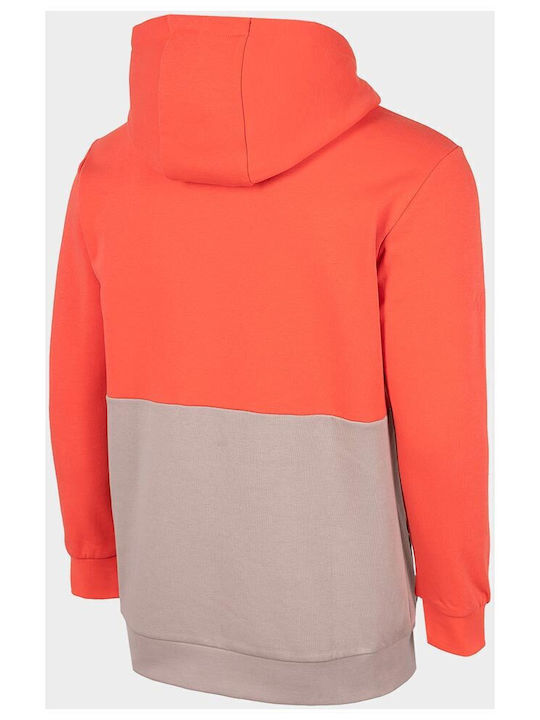 Sweatshirt with Hood Orange
