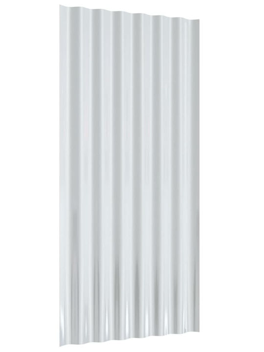 vidaXL Γαλβανιζέ Πάνελ Οροφής Π80xΒ36cm
