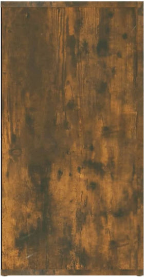 Sideboard Wooden with Drawers Smoky Oak 120x36x69cm