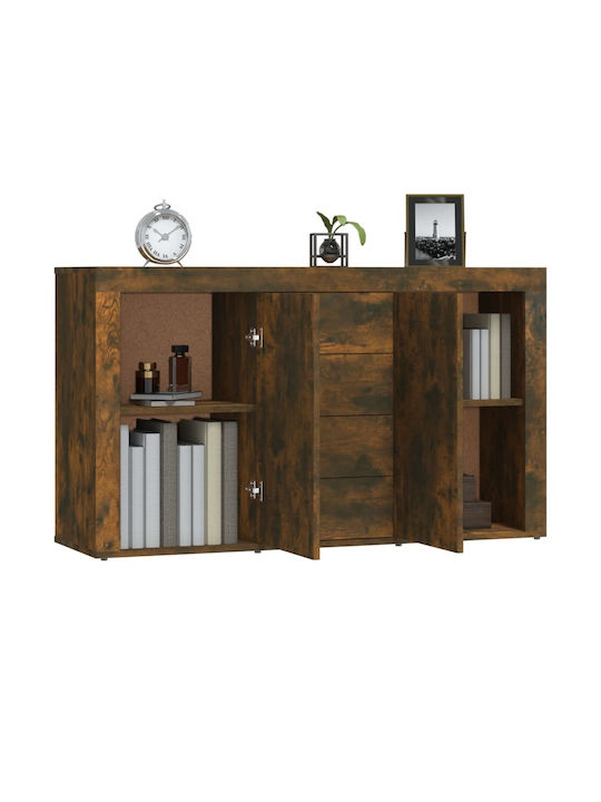 Bufet cu Sertare Stejar afumat 120x36x69cm