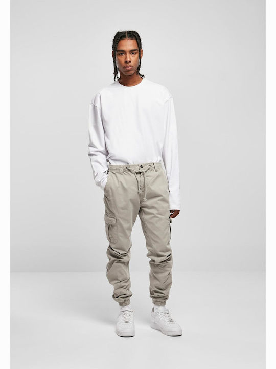 Trousers Cargo in Regular Fit Wolf Grey