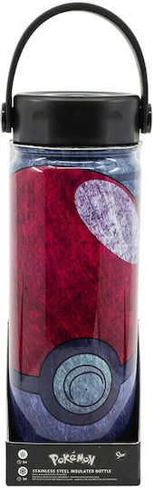 Stor Stainless Steel Hydro Pokemon Kinderflasche Thermos Gefroren Aluminium mit Schraubverschluss Auslaufsicher 530ml