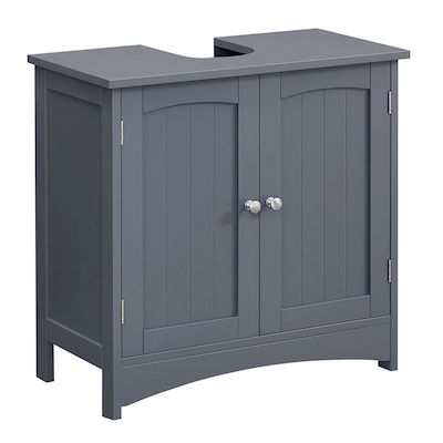 Vasagle Cabinet de baie fără chiuvetă L60xl30xH60cm Gri