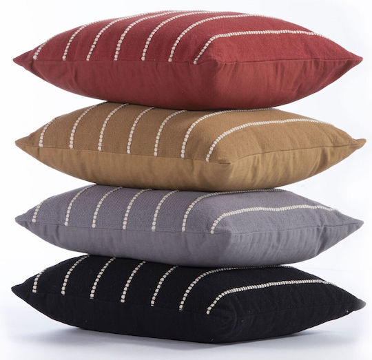 Nef-Nef Homeware Livier Burgundy Cushion 50x50cm Nef-Nef Homeware Livier Burgundy Cushion 50x50cm