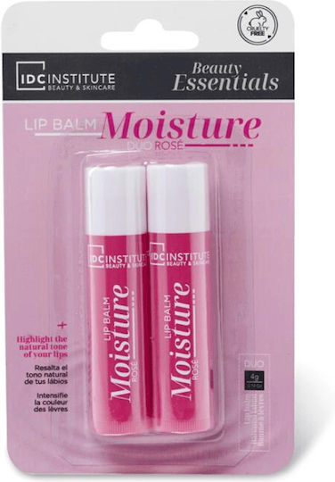 IDC Institute Moisture Rose Lip Balsam Duo 8gr