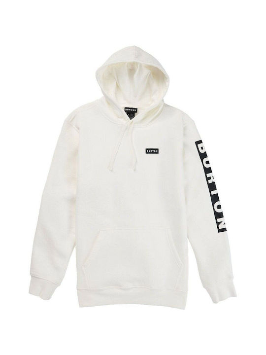 Vault Sweatshirt with Hood White