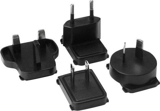 StarTech Universal Τροφοδοτικό 12V 2A με Ισχύ 24W NA/EU/UK/AU (SVA12M2NEUA)