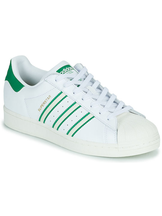 Adidas Superstar Sneakers Cloud White / Off White / Green