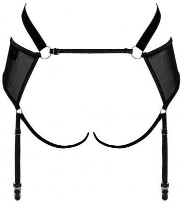 Obsessive Allunes Ζαρτιέρες Garter Belt Plus Size Black