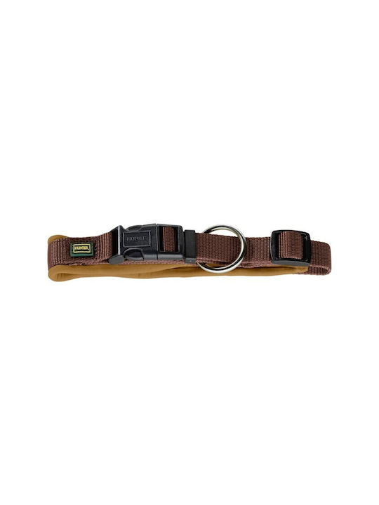 Hunter Neopren Vario Dog Collar In Brown Colour 35 - 40cm